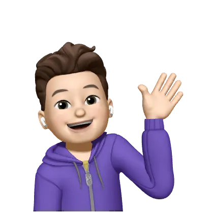 me waving